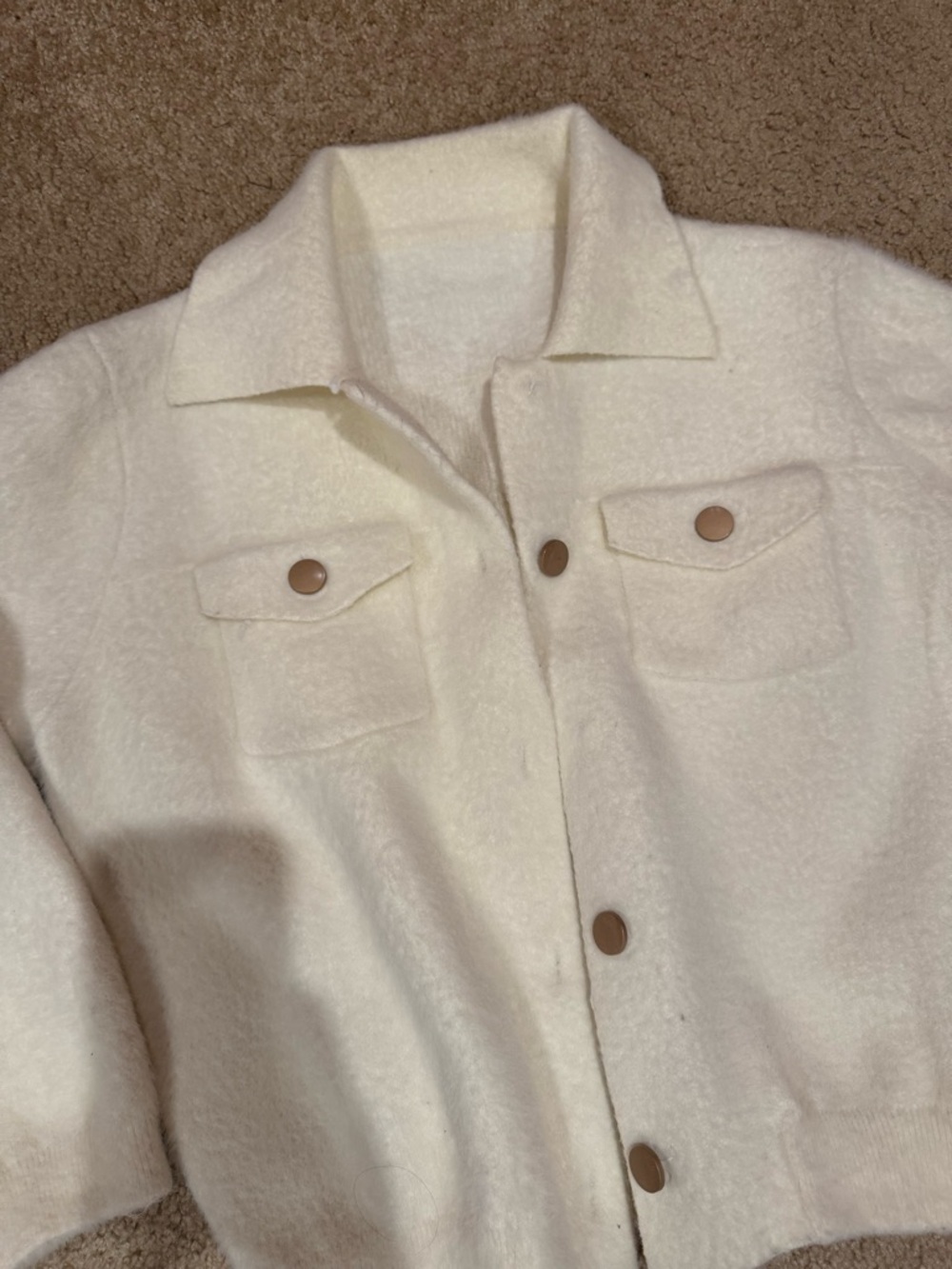 Cream Jacket - Picture 2 of 2